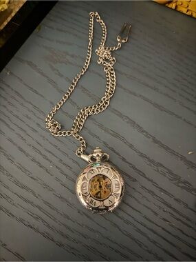 Kansas City Railroad QUARTZ Pocket Watch Inspired By Jesse James Robbery 1874.